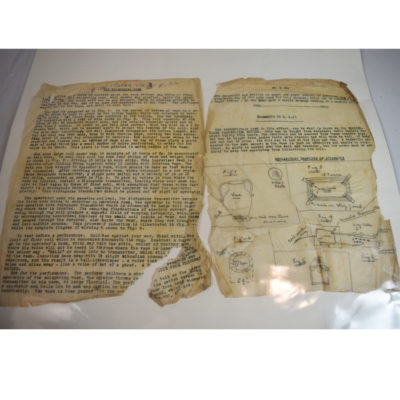 Thayer Original Drawings and Instructions for the Whispering Vase: rare: direct from the Thayer Files - Image 8