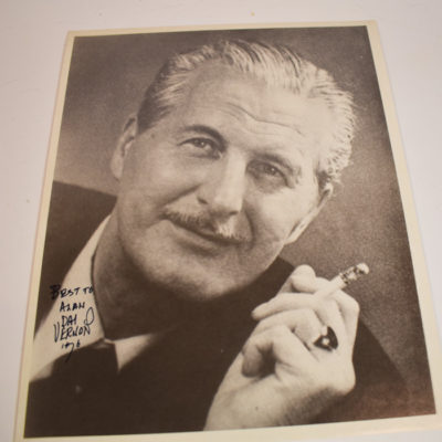 Dai Vernon signed 8×10