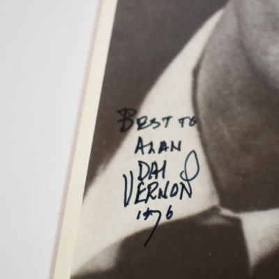 Dai Vernon signed 8×10 - Image 2