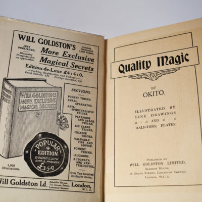 Quality Magic by Okito1921: inscribed Twice!  Once to former IBM President Richard (Doc) Mossey - Image 4