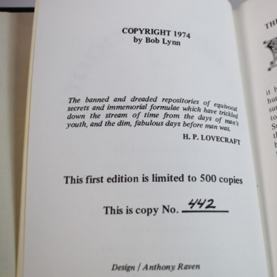 The Necromantic Grimoire of Augustus Rupp: 1846/ 1977 reprint #420 of 500 - Image 3