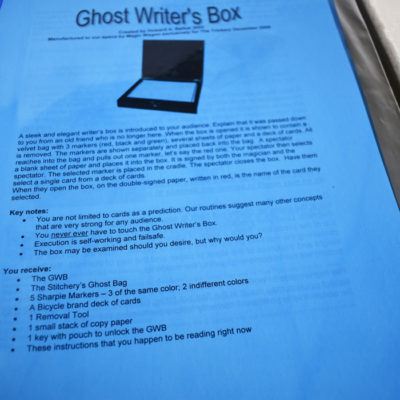 Ghost Writers Box by the Trickery and  Magic Wagon - Image 6