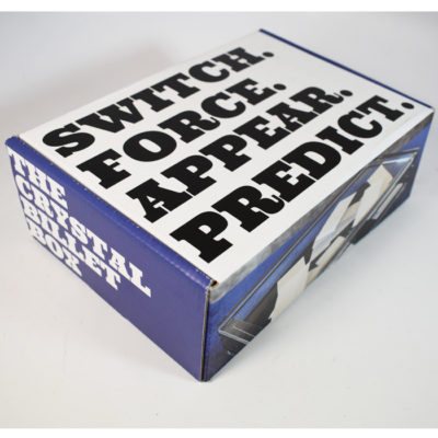 Crystal Billet Box by David Regal: new.