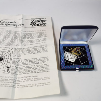 Crescensia The Card Spider: Edward Bottcher Zauber Butke: Exquisite Vintage German Miniature Magic: 1984 - Image 2