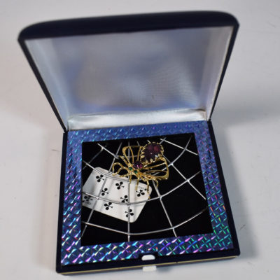 Crescensia The Card Spider: Edward Bottcher Zauber Butke: Exquisite Vintage German Miniature Magic: 1984