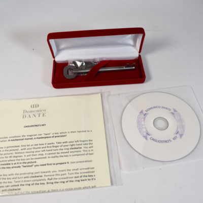 Cagliostra’s Key- Original from Domenico Dante: scarce and long unavailable - Image 3