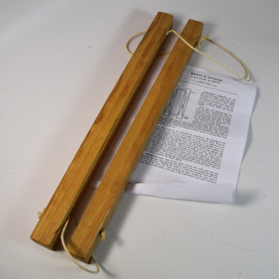 John Snyder Devil Sticks: oak