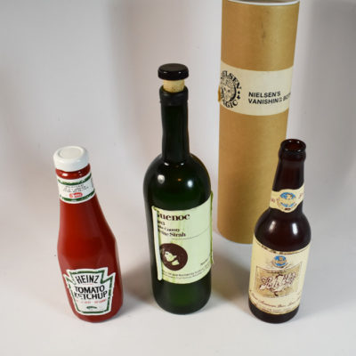 Vintage Norm Nielsen vanishing bottles