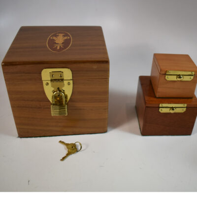 Signature Pieces Nest of Boxes by Nick Ruggiero and Rich Bloch: scarce 2004