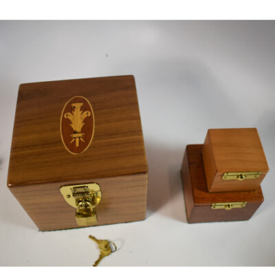Signature Pieces Nest of Boxes by Nick Ruggiero and Rich Bloch: scarce 2004 - Image 2