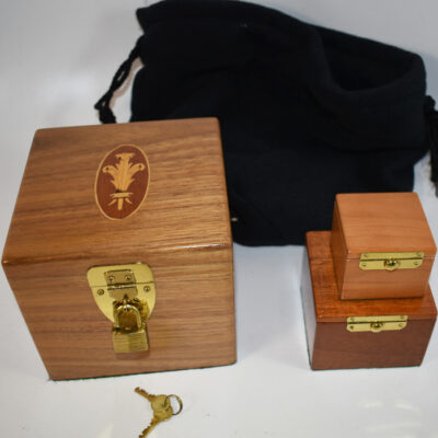 Signature Pieces Nest of Boxes by Nick Ruggiero and Rich Bloch: scarce 2004 - Image 3