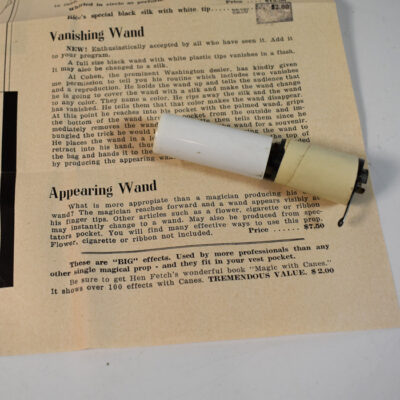Walsh Appearing Wand circa 1950’s - Image 2