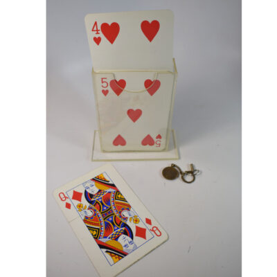 Fenichel Jumbo Card Rise circa 1960 with turn around card!