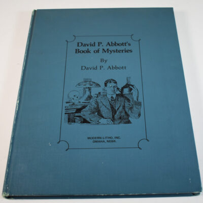David P Abbott Book of Mysteries: scarce