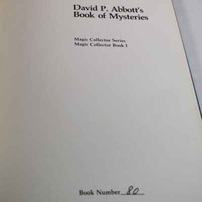 David P Abbott Book of Mysteries: scarce - Image 2