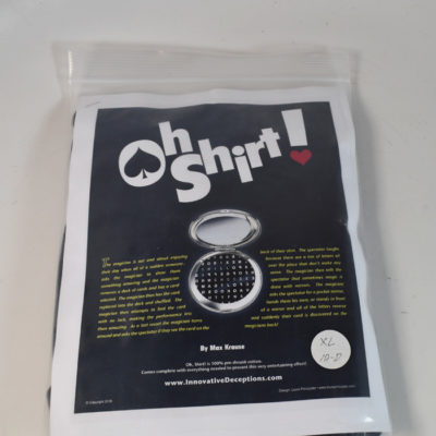 Oh Shirt!  Max Krause: your t-shirt reveals their card choice!