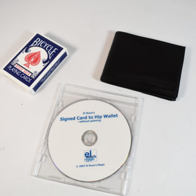 Signed Card to Hip Wallet by El Duco: No Palming!
