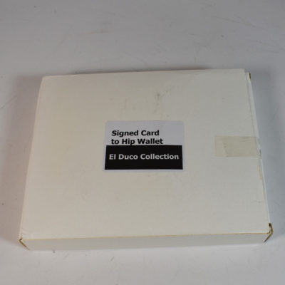 Signed Card to Hip Wallet by El Duco: No Palming! - Image 2