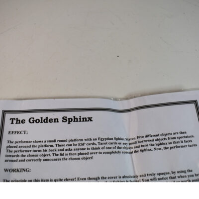 The Golden Sphinx by Magic Wagon 2012 - Image 3