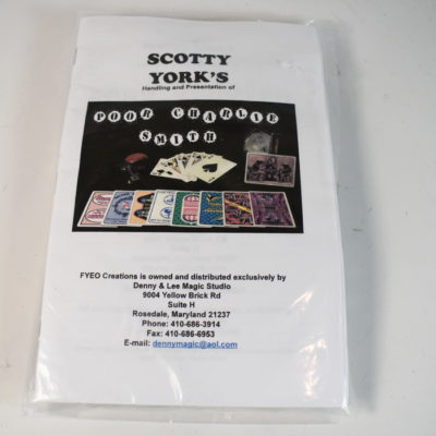 Scotty York's Poor Charlie Smith Card routine: FYEO Magic: No longer available - Image 2