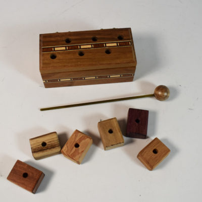 Mini Color Cube Release by Tony Karpenski: exotic wood blocks