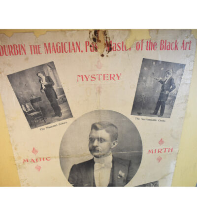 WW Durbin Magic Poster circa 1895: rare - Image 2