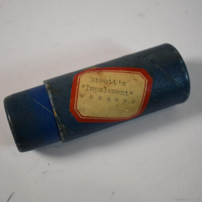Abbott’s Impalement circa 1930: Rare with equally rare original instructions - Image 2