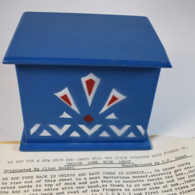 UF Grant Unique Card Rise Chest 1961: pristine time capsule