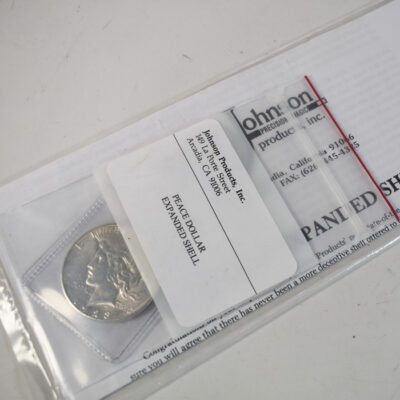Johnson Products Expanded Peace Dollar Shell: new in still sealed packaging - Image 2