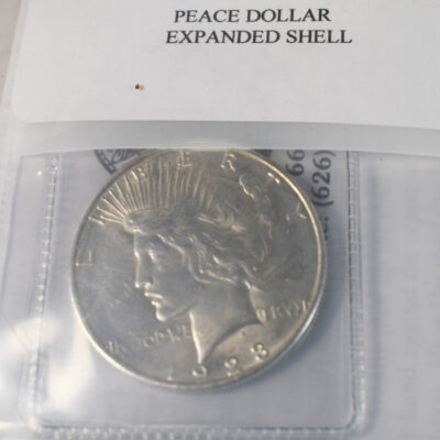 Johnson Products Expanded Peace Dollar Shell: new in still sealed packaging