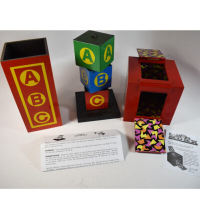 ABC Block by Daytona Magic  and Amazing Little Red Box by Loftus
