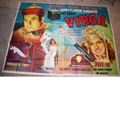 The Great Virgil 4 sheet poster 1950 - Image 5
