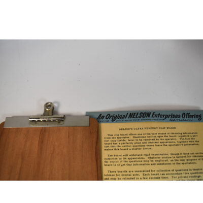 Vintage Nelson Enterprises Ultra Perfect Clip Board - Image 2