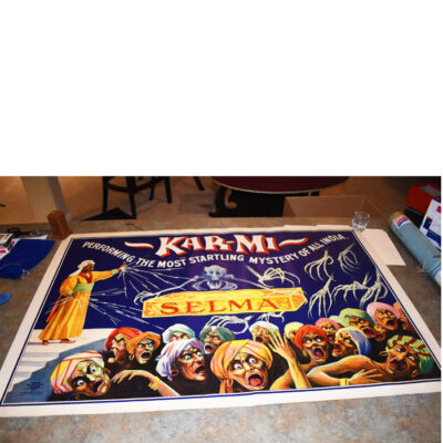 Karmi Selma poster 1914: original stone litho