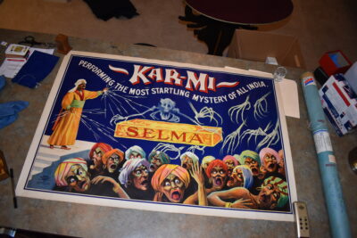 Karmi Selma poster 1914: original stone litho - Image 2