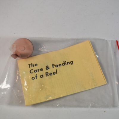 Original George Kirkendall Reel in original packaging. Never used.