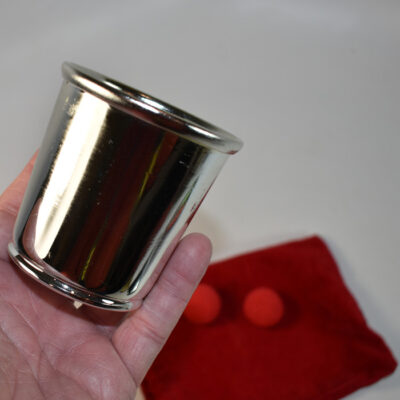 Rings and Things Ken Brooke JR. Polished Aluminum Chop Cup - Image 2