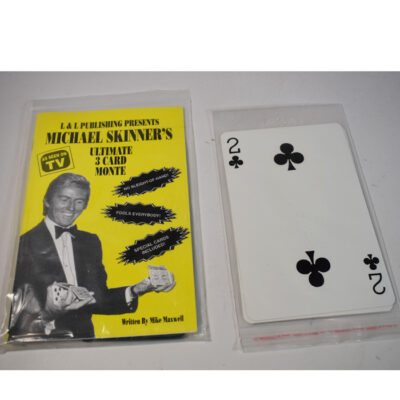 Michael Skinners Ultimate Three Card Monte: regular and jumbo versions!