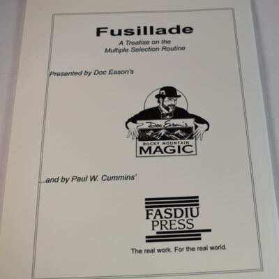Fusillade: A Treatise on the Multiple Selection Routine Paul Cummins and Doc Eason signed by Eason - Image 4
