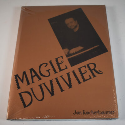 Magic Duvivier John Racherbaumer 1996 first edition and print: brand new! Gimmicked card case and cards included!