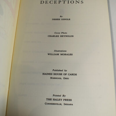 Dingle's Deceptions/ My Favorite Card Tricks by Lorayne/ Complete Don Alan's Chop Cup - Image 3
