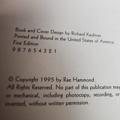 The Magic of Edward Victor's Hands: Rae Hammond: 1995 first edition and print brand new old store stock! - Image 2