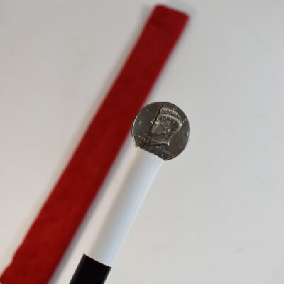 Hoffman Coin Wand by Colin Rose 5 of Hearts Magic; no longer made - Image 2