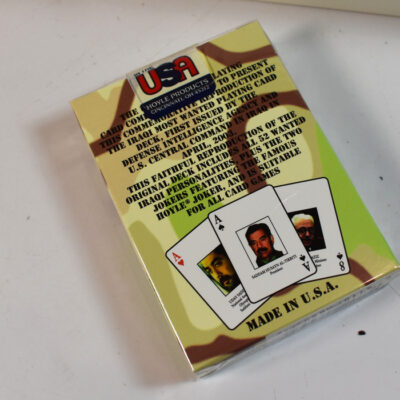 Iraqi's Most Wanted Playing Cards from The US Playing Card Company: 12 unopened decks - Image 3