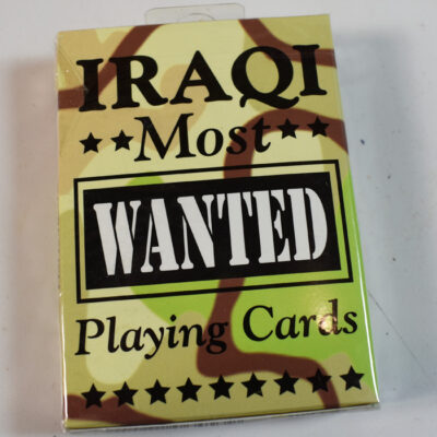 Iraqi's Most Wanted Playing Cards from The US Playing Card Company: 12 unopened decks - Image 2