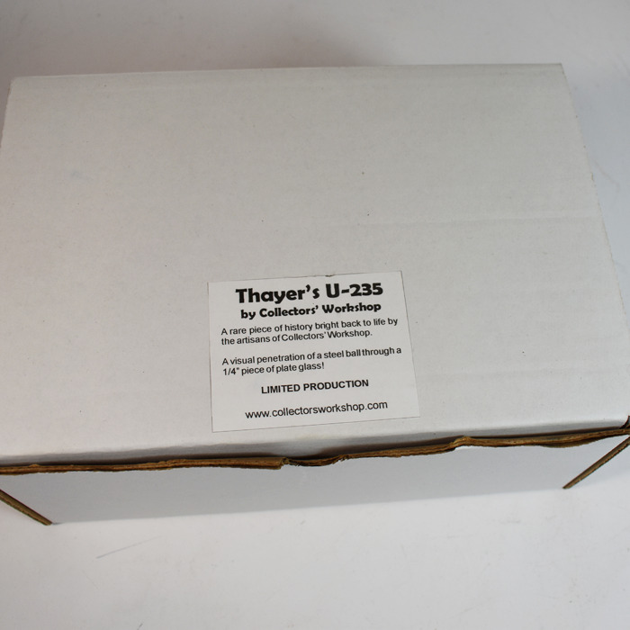 Thayer U-235 by Collectors Workshop: 2008 but unopened until now - Image 3