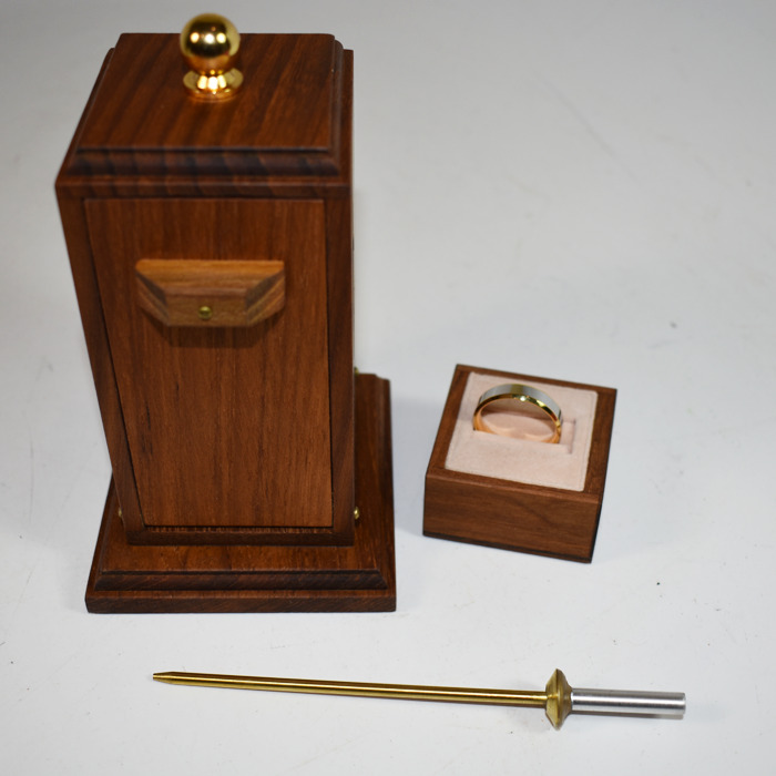 Sword Through Ring Magic Trick - Free 3D Print Model