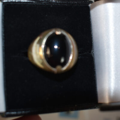 Omega Ring Dave Harlin Magic: Sterling Silver and Black Onyx - Image 2