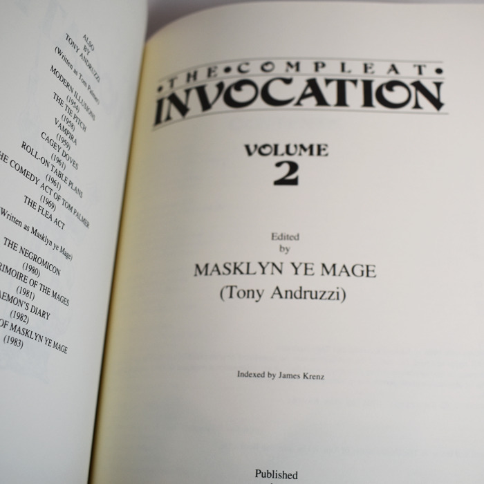 The Compleat Invocation Volumes 1-3 Kaufman - Image 4