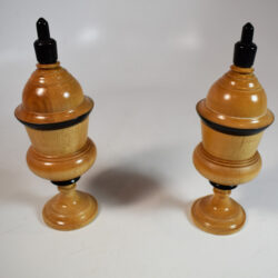 John McKinven Color Changing (Passe Passe) Ball Vases: scarce